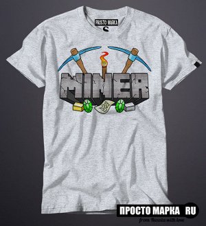 Мужская футболка Minecraft MINER