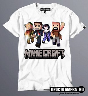 Мужская футболка Minecraft 3