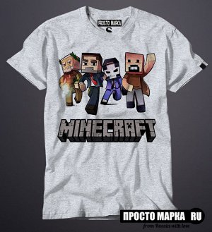 Мужская футболка Minecraft 3