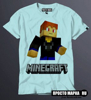 Мужская футболка Minecraft Алекс
