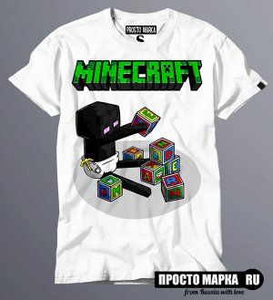 Мужская футболка Minecraft Эндермен