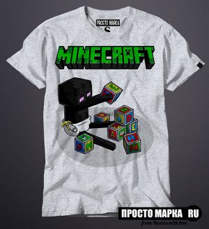 Мужская футболка Minecraft Эндермен