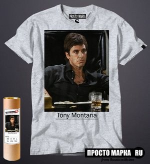 Мужская футболка Tony Montana colour photo