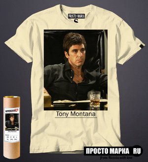Мужская футболка Tony Montana colour photo