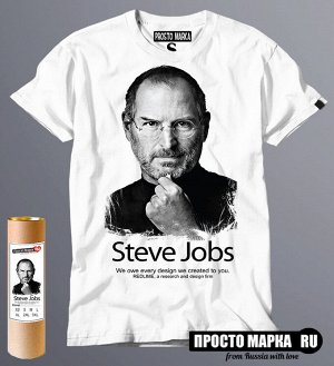 Мужская футболка Стив Джобс Premium