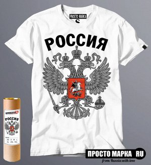 Мужская футболка РОССИЯ new