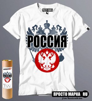 Мужская футболка с Эмблемой России 2