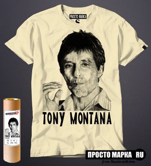 Мужская футболка Тони Монтана black
