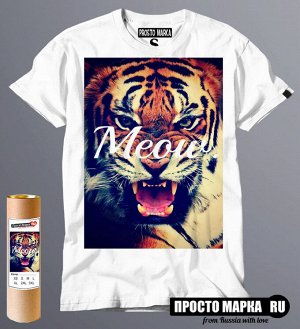 Мужская футболка Тигр Swag Meow