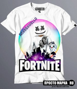 Мужская футболка Fortnite Marshmello