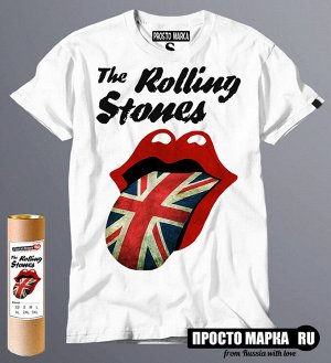 Мужская футболка The Rolling Stones язык