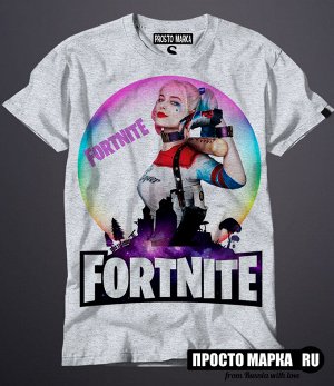 Мужская футболка Fortnite-Harley-Quinn