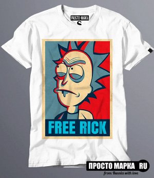 Мужская футболка Рик и Морти Free Rick