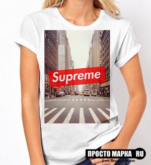 Женская футболка Supreme