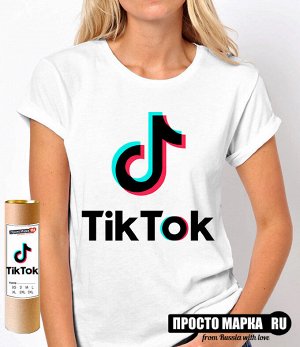 Женская футболка Tik Tok
