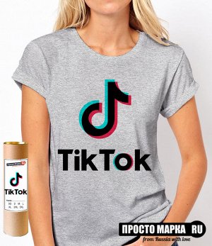 Женская футболка Tik Tok