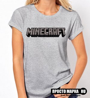 Женская футболка Minecraft 2
