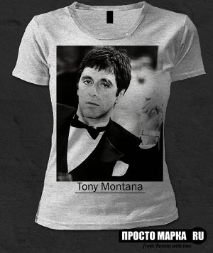 Женская футболка Тони Монтана