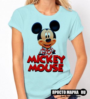 Женская футболка Mickey Mouse/Smile