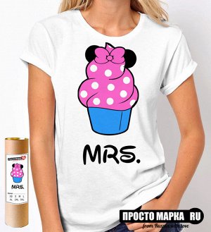 Женская футболка Mr Mrs
