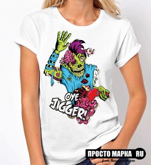 Женская футболка с Зомби Oye Jigger
