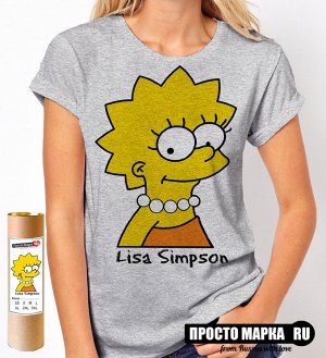 Женская футболка Lisa Simpson