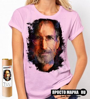 Женская футболка Стив Джобс