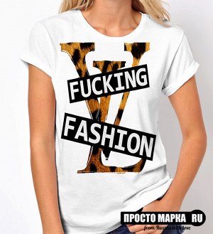 Женская футболка fucking fashion