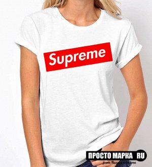 Женская футболка Supreme Logo