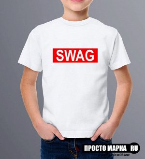 Детская Футболка logo SWAG