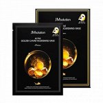 Ультратонкая тканевая маска для лица с золотом и икрой JM Solution  Active Golden Caviar Nourishing Mask Prime