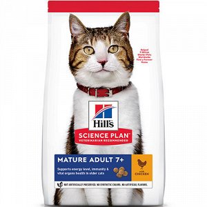 Hill's SP Feline MA7+ ALong д/кош пожилых 7+ Курица 1,5кг