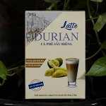 Кофе растворимый Latte Durian 3в1 со вкусом дуриана    12*20гр Ban Coffee