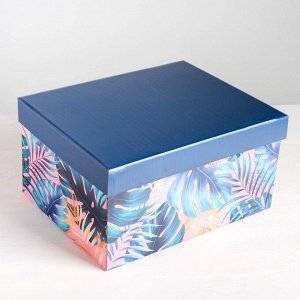 Коробка складная «Tropical», 31,2 х 25,6 х 16,1 см