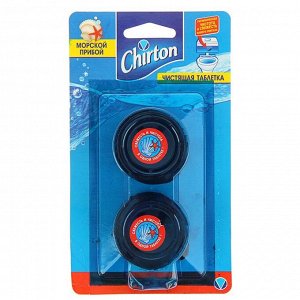 Чистящие таблетки для унитаза Chirton "Морской прибой", 2 шт. ? 50 г