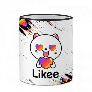 Кружка с полной запечаткой «Likee CAT»