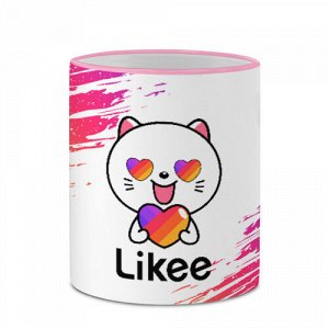 Кружка с полной запечаткой «Likee CAT»