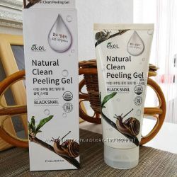 Ekel cosmetics Пилинг-гель для лица с улиточным муцином Black Snail Clean Peeling Gel