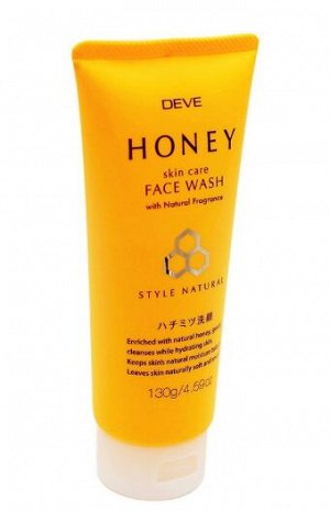 JP/ Deve Honey Facial Cleansing Foam Пенка для умывания "Мёд", 130гр