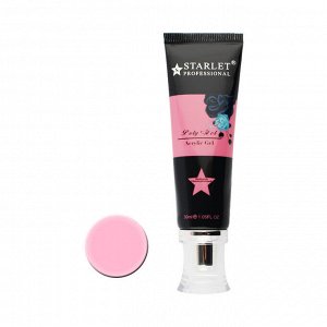 Полигель (акригель) Starlet Professional №04 темно-розовый, 30мл