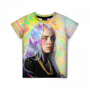 Футболка детская 3D Billie Eilish