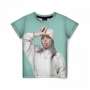 Футболка детская 3D Billie Eilish