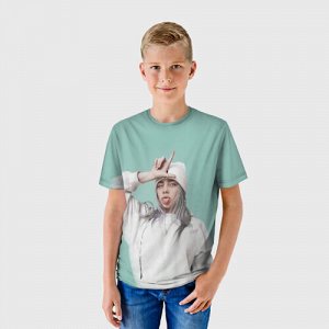 Футболка детская 3D Billie Eilish