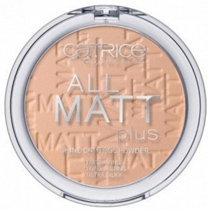 CATRICE Пудра компактная All Matt Plus Shine Control Powder тон 025 песочно-бежевый