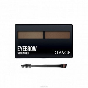 DIVAGE Набор для моделирования бровей "EYEBROW styling kit", тон № 01