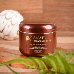Jigott Snail Repairing Cream Восстанавливающий крем с экстрактом улитки