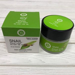 Ye Gam Top Face Snail Ampule Cream Ампульный крем на основе улиточного муцина