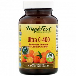 MegaFood, Ultra C-400, 60 таблеток