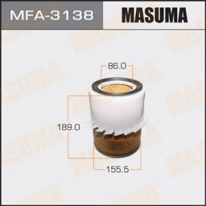 Воздушный фильтр A-3015 MASUMA (1/18) MFA-3138