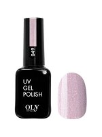 Olystyle ГЕЛЬ ЛАК для ногтей 049 искрящийся нежно розовы